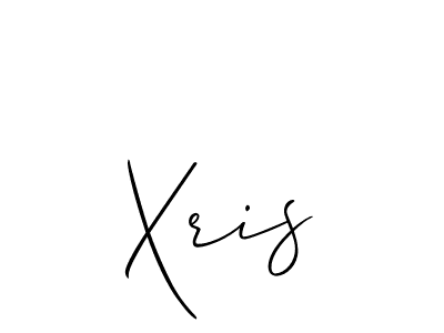 Create a beautiful signature design for name Xris. With this signature (Allison_Script) fonts, you can make a handwritten signature for free. Xris signature style 2 images and pictures png