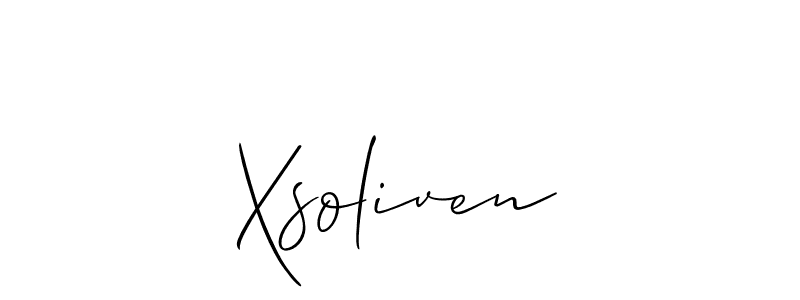 See photos of Xsoliven official signature by Spectra . Check more albums & portfolios. Read reviews & check more about Allison_Script font. Xsoliven signature style 2 images and pictures png