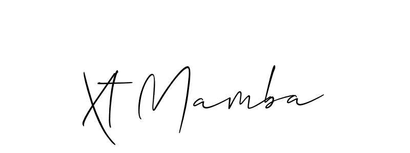 Make a beautiful signature design for name Xt Mamba. Use this online signature maker to create a handwritten signature for free. Xt Mamba signature style 2 images and pictures png
