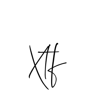 The best way (Allison_Script) to make a short signature is to pick only two or three words in your name. The name Xtf include a total of six letters. For converting this name. Xtf signature style 2 images and pictures png