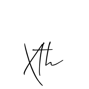 How to make Xth name signature. Use Allison_Script style for creating short signs online. This is the latest handwritten sign. Xth signature style 2 images and pictures png