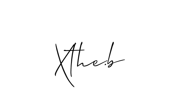 This is the best signature style for the Xthe.b name. Also you like these signature font (Allison_Script). Mix name signature. Xthe.b signature style 2 images and pictures png