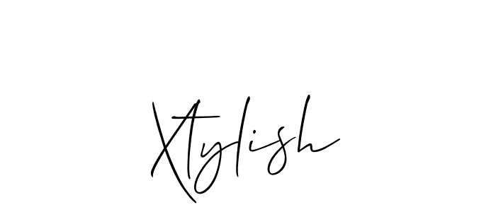 Once you've used our free online signature maker to create your best signature Allison_Script style, it's time to enjoy all of the benefits that Xtylish name signing documents. Xtylish signature style 2 images and pictures png