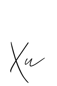 Also You can easily find your signature by using the search form. We will create Xu name handwritten signature images for you free of cost using Allison_Script sign style. Xu signature style 2 images and pictures png