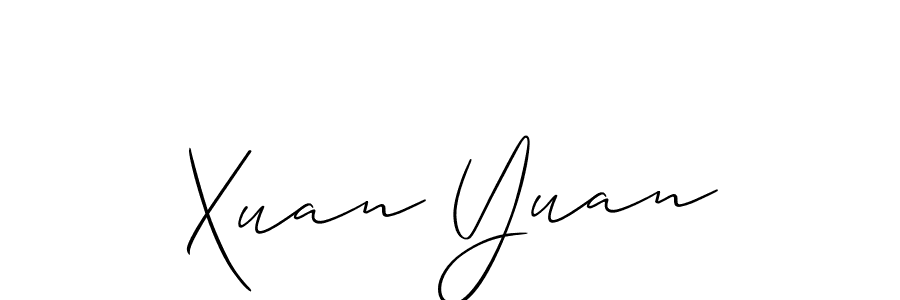 Similarly Allison_Script is the best handwritten signature design. Signature creator online .You can use it as an online autograph creator for name Xuan Yuan. Xuan Yuan signature style 2 images and pictures png