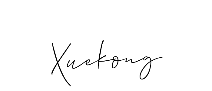 Similarly Allison_Script is the best handwritten signature design. Signature creator online .You can use it as an online autograph creator for name Xuekong. Xuekong signature style 2 images and pictures png