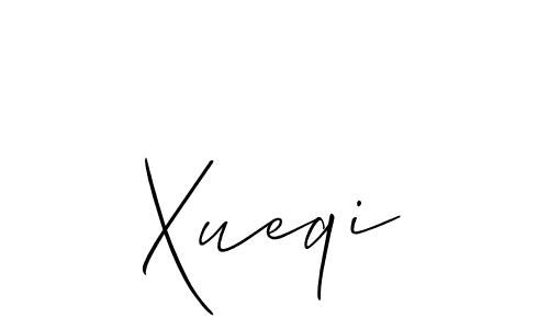 How to make Xueqi name signature. Use Allison_Script style for creating short signs online. This is the latest handwritten sign. Xueqi signature style 2 images and pictures png