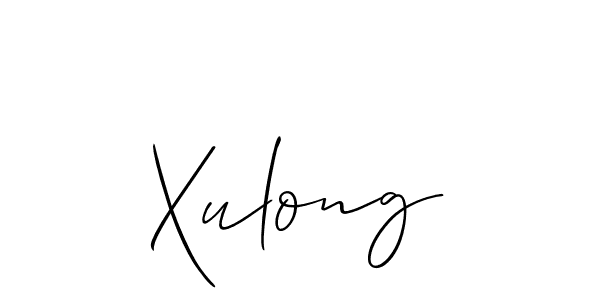 Also we have Xulong name is the best signature style. Create professional handwritten signature collection using Allison_Script autograph style. Xulong signature style 2 images and pictures png