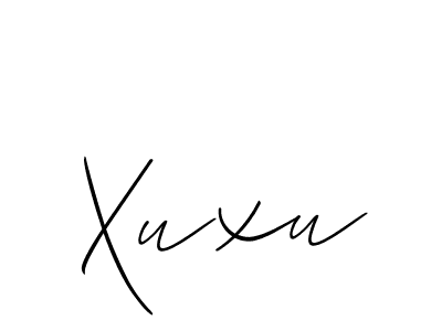 This is the best signature style for the Xuxu name. Also you like these signature font (Allison_Script). Mix name signature. Xuxu signature style 2 images and pictures png