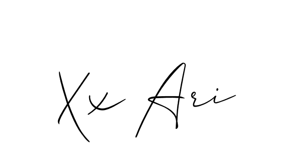 You can use this online signature creator to create a handwritten signature for the name Xx Ari. This is the best online autograph maker. Xx Ari signature style 2 images and pictures png