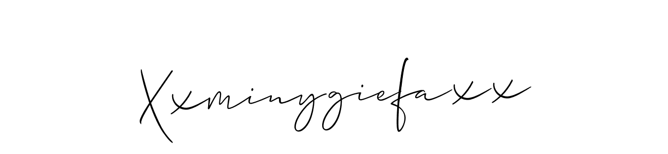 Similarly Allison_Script is the best handwritten signature design. Signature creator online .You can use it as an online autograph creator for name Xxminygiefaxx. Xxminygiefaxx signature style 2 images and pictures png
