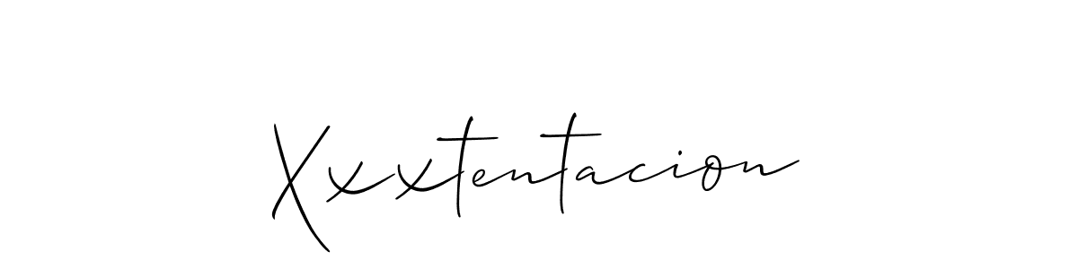 It looks lik you need a new signature style for name Xxxtentacion. Design unique handwritten (Allison_Script) signature with our free signature maker in just a few clicks. Xxxtentacion signature style 2 images and pictures png