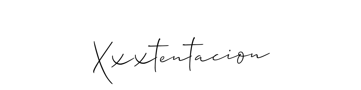 It looks lik you need a new signature style for name Xxxtentacion. Design unique handwritten (Allison_Script) signature with our free signature maker in just a few clicks. Xxxtentacion signature style 2 images and pictures png