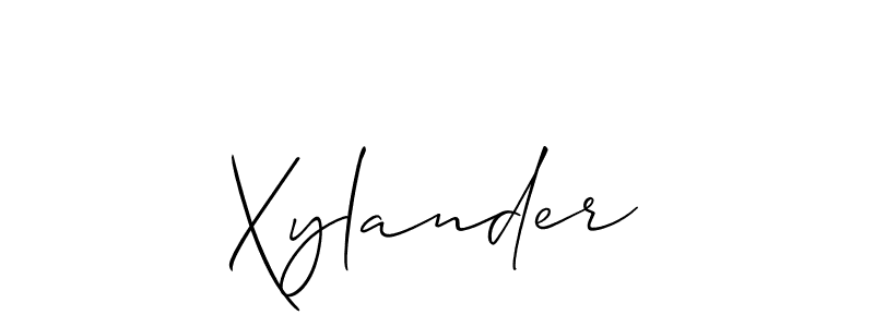 Best and Professional Signature Style for Xylander. Allison_Script Best Signature Style Collection. Xylander signature style 2 images and pictures png