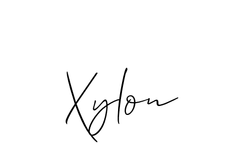 Best and Professional Signature Style for Xylon. Allison_Script Best Signature Style Collection. Xylon signature style 2 images and pictures png