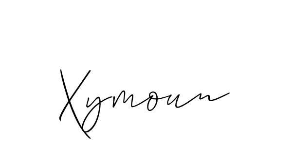 How to Draw Xymoun signature style? Allison_Script is a latest design signature styles for name Xymoun. Xymoun signature style 2 images and pictures png