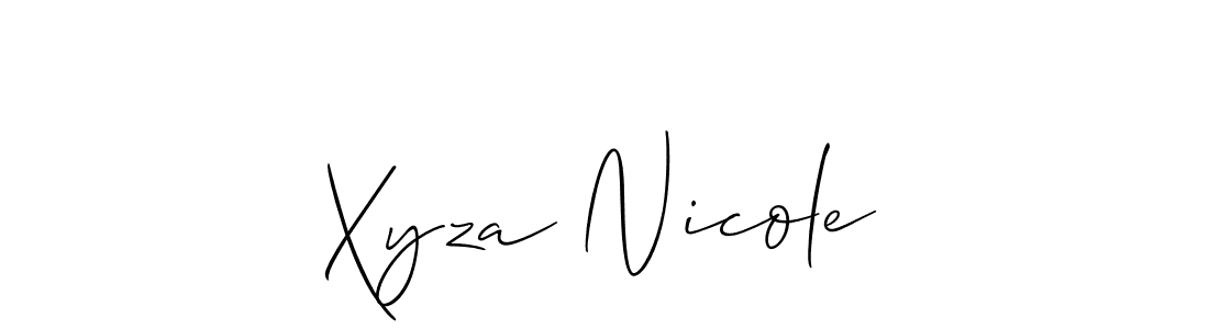 See photos of Xyza Nicole official signature by Spectra . Check more albums & portfolios. Read reviews & check more about Allison_Script font. Xyza Nicole signature style 2 images and pictures png
