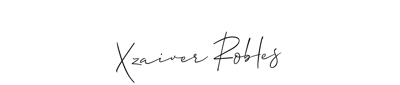 This is the best signature style for the Xzaiver Robles name. Also you like these signature font (Allison_Script). Mix name signature. Xzaiver Robles signature style 2 images and pictures png