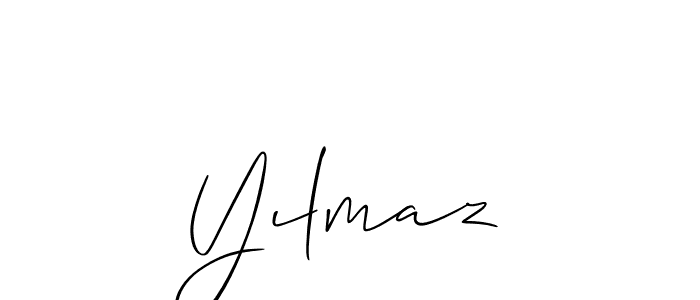 This is the best signature style for the Yılmaz name. Also you like these signature font (Allison_Script). Mix name signature. Yılmaz signature style 2 images and pictures png