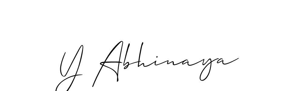 Check out images of Autograph of Y Abhinaya name. Actor Y Abhinaya Signature Style. Allison_Script is a professional sign style online. Y Abhinaya signature style 2 images and pictures png