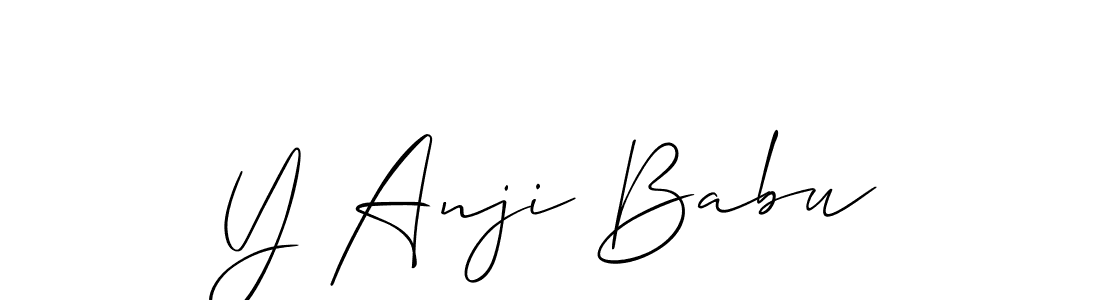 Once you've used our free online signature maker to create your best signature Allison_Script style, it's time to enjoy all of the benefits that Y Anji Babu name signing documents. Y Anji Babu signature style 2 images and pictures png