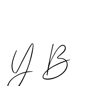 Similarly Allison_Script is the best handwritten signature design. Signature creator online .You can use it as an online autograph creator for name Y B. Y B signature style 2 images and pictures png