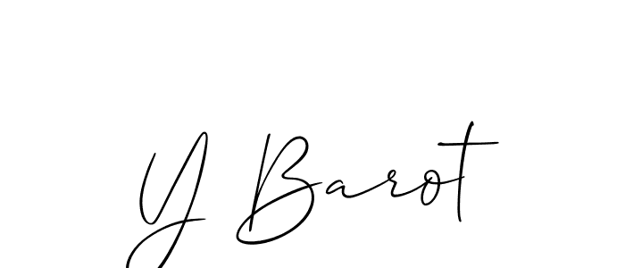 Check out images of Autograph of Y Barot name. Actor Y Barot Signature Style. Allison_Script is a professional sign style online. Y Barot signature style 2 images and pictures png