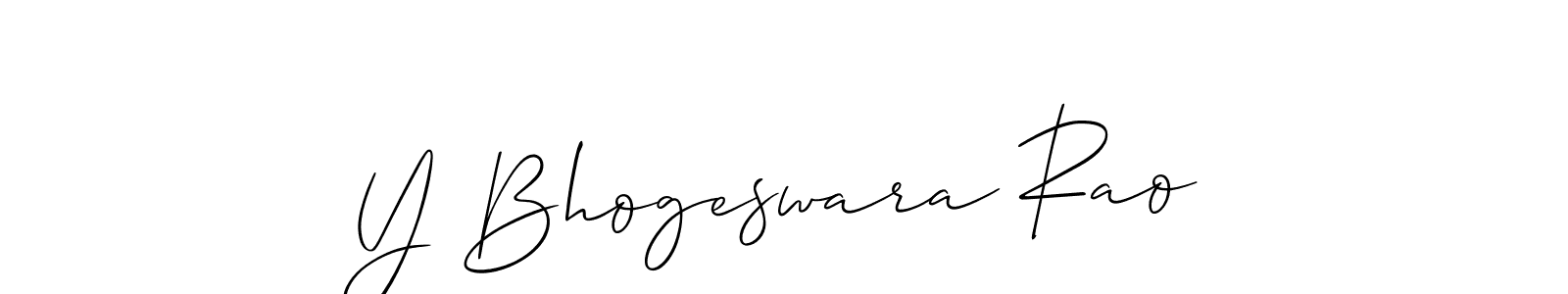 You can use this online signature creator to create a handwritten signature for the name Y Bhogeswara Rao. This is the best online autograph maker. Y Bhogeswara Rao signature style 2 images and pictures png