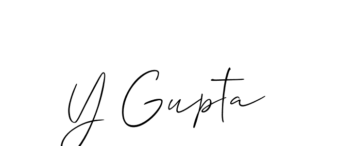 Once you've used our free online signature maker to create your best signature Allison_Script style, it's time to enjoy all of the benefits that Y Gupta name signing documents. Y Gupta signature style 2 images and pictures png