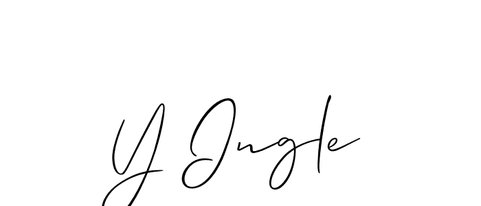 You can use this online signature creator to create a handwritten signature for the name Y Ingle. This is the best online autograph maker. Y Ingle signature style 2 images and pictures png