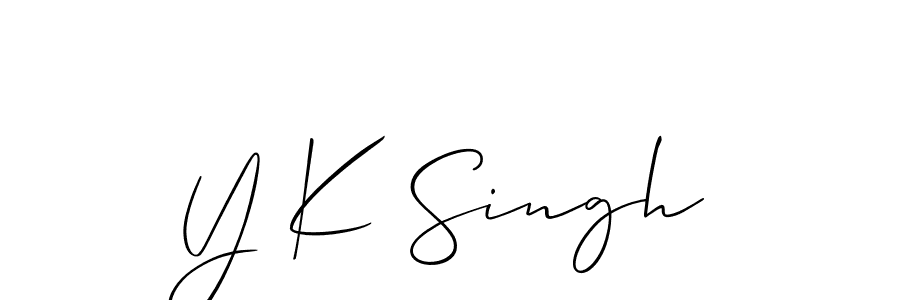 This is the best signature style for the Y K Singh name. Also you like these signature font (Allison_Script). Mix name signature. Y K Singh signature style 2 images and pictures png