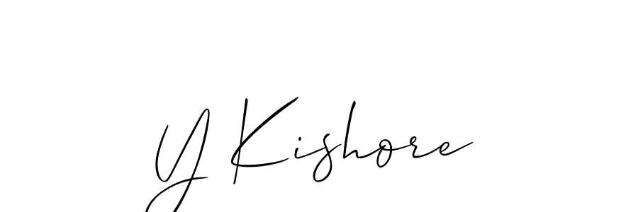 See photos of Y Kishore official signature by Spectra . Check more albums & portfolios. Read reviews & check more about Allison_Script font. Y Kishore signature style 2 images and pictures png