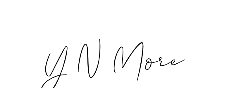 Check out images of Autograph of Y N More name. Actor Y N More Signature Style. Allison_Script is a professional sign style online. Y N More signature style 2 images and pictures png