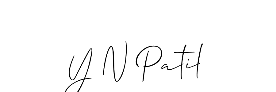 Also You can easily find your signature by using the search form. We will create Y N Patil name handwritten signature images for you free of cost using Allison_Script sign style. Y N Patil signature style 2 images and pictures png