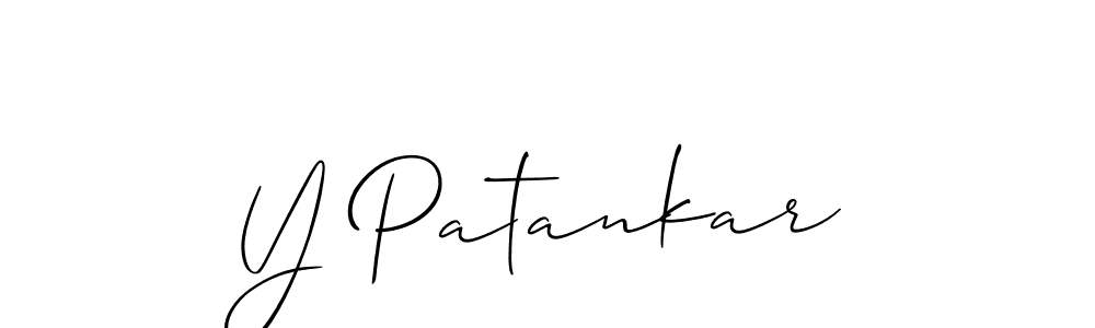 Check out images of Autograph of Y Patankar name. Actor Y Patankar Signature Style. Allison_Script is a professional sign style online. Y Patankar signature style 2 images and pictures png