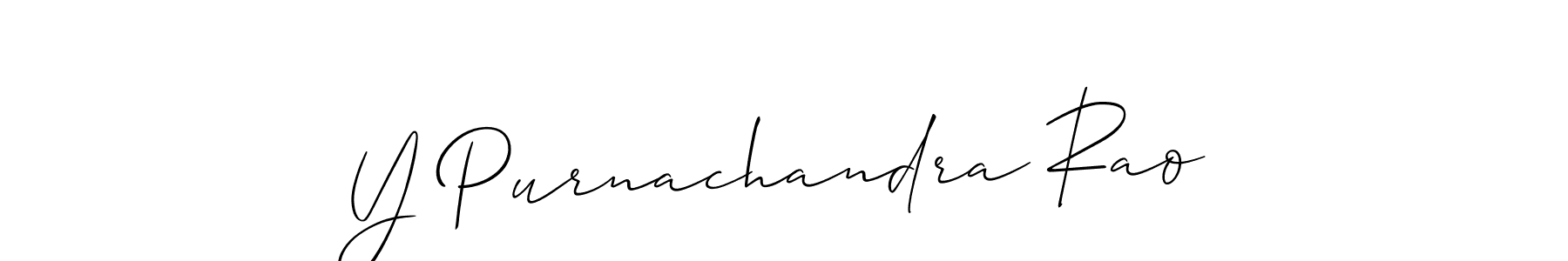 You can use this online signature creator to create a handwritten signature for the name Y Purnachandra Rao. This is the best online autograph maker. Y Purnachandra Rao signature style 2 images and pictures png