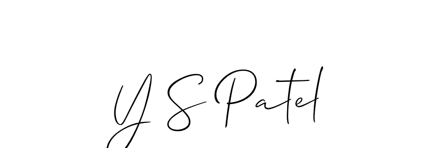 You can use this online signature creator to create a handwritten signature for the name Y S Patel. This is the best online autograph maker. Y S Patel signature style 2 images and pictures png