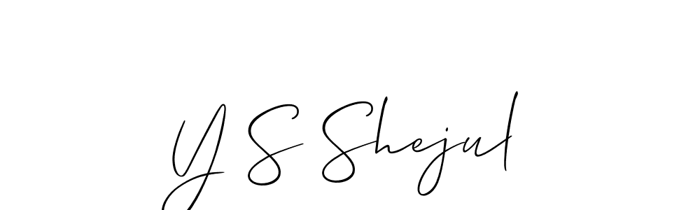 Here are the top 10 professional signature styles for the name Y S Shejul. These are the best autograph styles you can use for your name. Y S Shejul signature style 2 images and pictures png