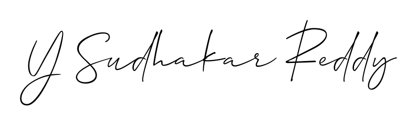 The Allison_Script handwriting style adds charm and authenticity to name Y Sudhakar Reddy. A wonderful choice for personal thank-you notes. Y Sudhakar Reddy signature style 2 images and pictures png