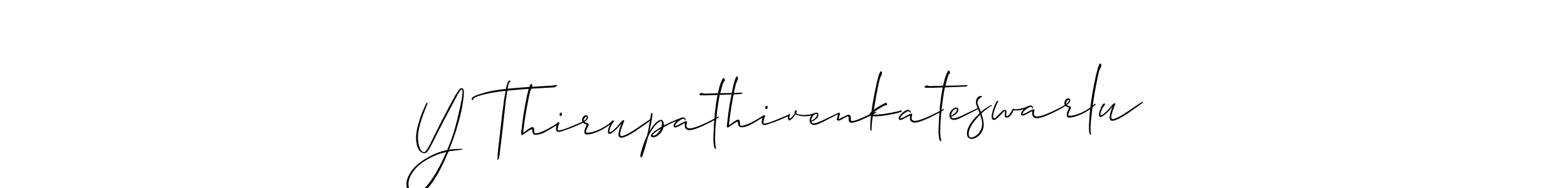 Also You can easily find your signature by using the search form. We will create Y Thirupathivenkateswarlu name handwritten signature images for you free of cost using Allison_Script sign style. Y Thirupathivenkateswarlu signature style 2 images and pictures png