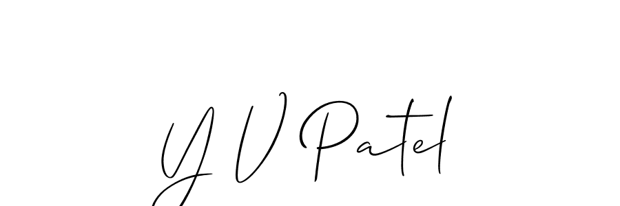 See photos of Y V Patel official signature by Spectra . Check more albums & portfolios. Read reviews & check more about Allison_Script font. Y V Patel signature style 2 images and pictures png