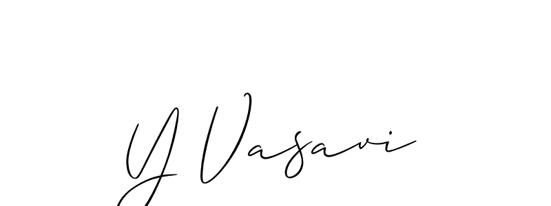 Once you've used our free online signature maker to create your best signature Allison_Script style, it's time to enjoy all of the benefits that Y Vasavi name signing documents. Y Vasavi signature style 2 images and pictures png