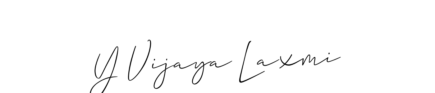 This is the best signature style for the Y Vijaya Laxmi name. Also you like these signature font (Allison_Script). Mix name signature. Y Vijaya Laxmi signature style 2 images and pictures png