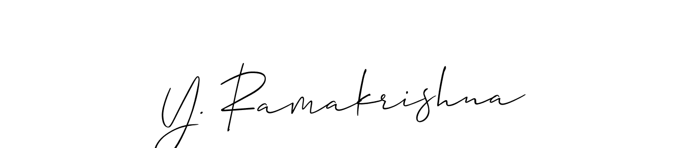 This is the best signature style for the Y. Ramakrishna name. Also you like these signature font (Allison_Script). Mix name signature. Y. Ramakrishna signature style 2 images and pictures png