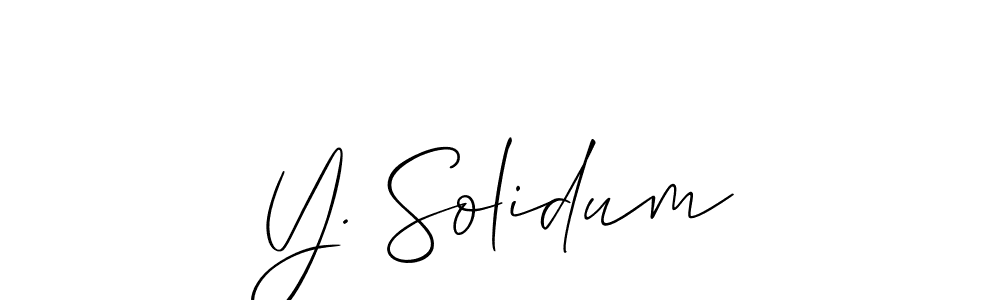 You can use this online signature creator to create a handwritten signature for the name Y. Solidum. This is the best online autograph maker. Y. Solidum signature style 2 images and pictures png