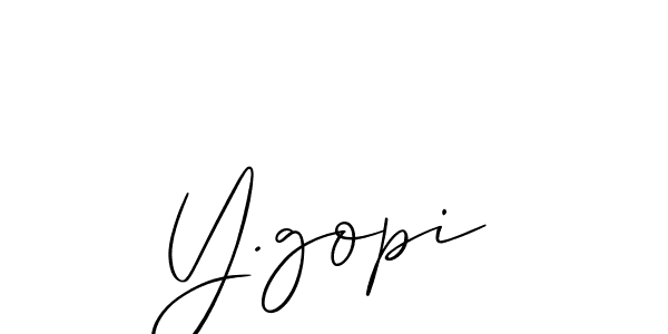 This is the best signature style for the Y.gopi name. Also you like these signature font (Allison_Script). Mix name signature. Y.gopi signature style 2 images and pictures png