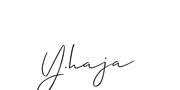Similarly Allison_Script is the best handwritten signature design. Signature creator online .You can use it as an online autograph creator for name Y.haja. Y.haja signature style 2 images and pictures png
