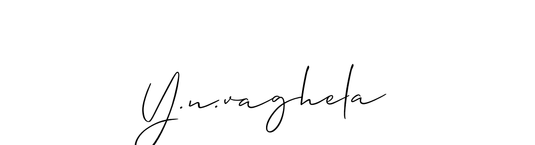 It looks lik you need a new signature style for name Y.n.vaghela. Design unique handwritten (Allison_Script) signature with our free signature maker in just a few clicks. Y.n.vaghela signature style 2 images and pictures png