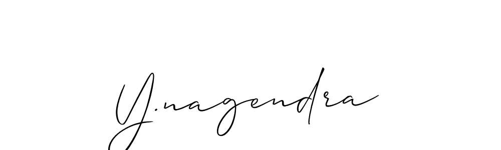 Similarly Allison_Script is the best handwritten signature design. Signature creator online .You can use it as an online autograph creator for name Y.nagendra. Y.nagendra signature style 2 images and pictures png