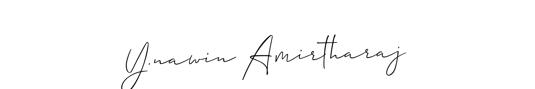 Once you've used our free online signature maker to create your best signature Allison_Script style, it's time to enjoy all of the benefits that Y.nawin Amirtharaj name signing documents. Y.nawin Amirtharaj signature style 2 images and pictures png